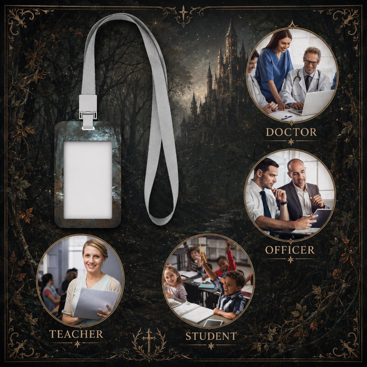 Bookish Lanyard Gift Idea for Throne of Glass Readers