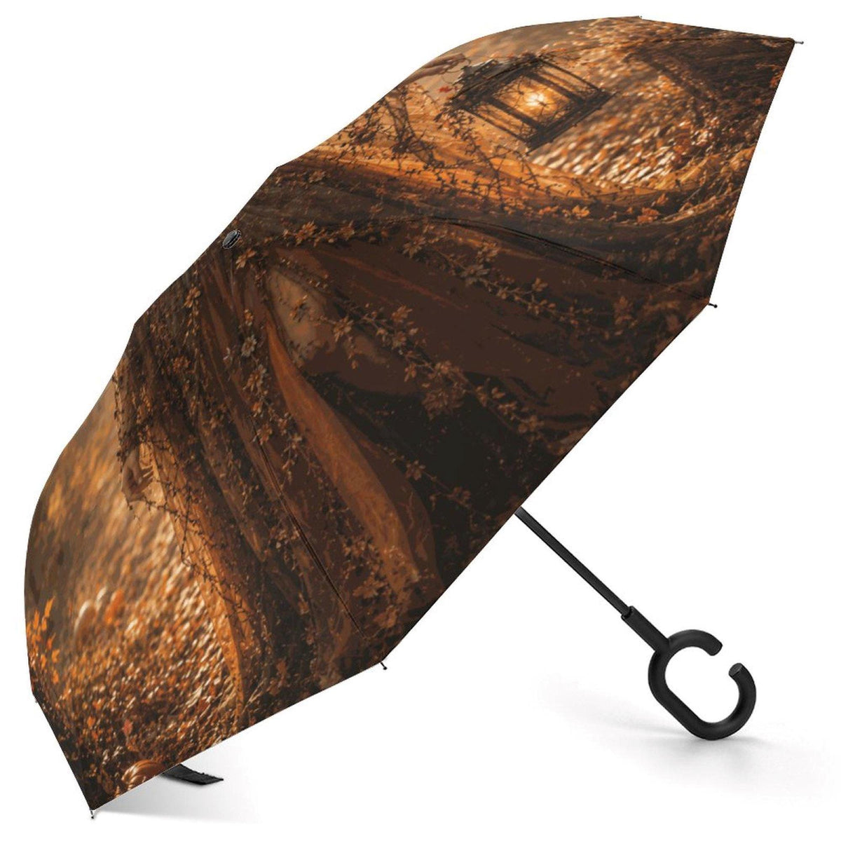Girly Halloween Autumn Goth Girl Birthday Gift Spooky Witchy Holiday Essentials Elen of the Way Witch Umbrella Witchcore Practical Magic