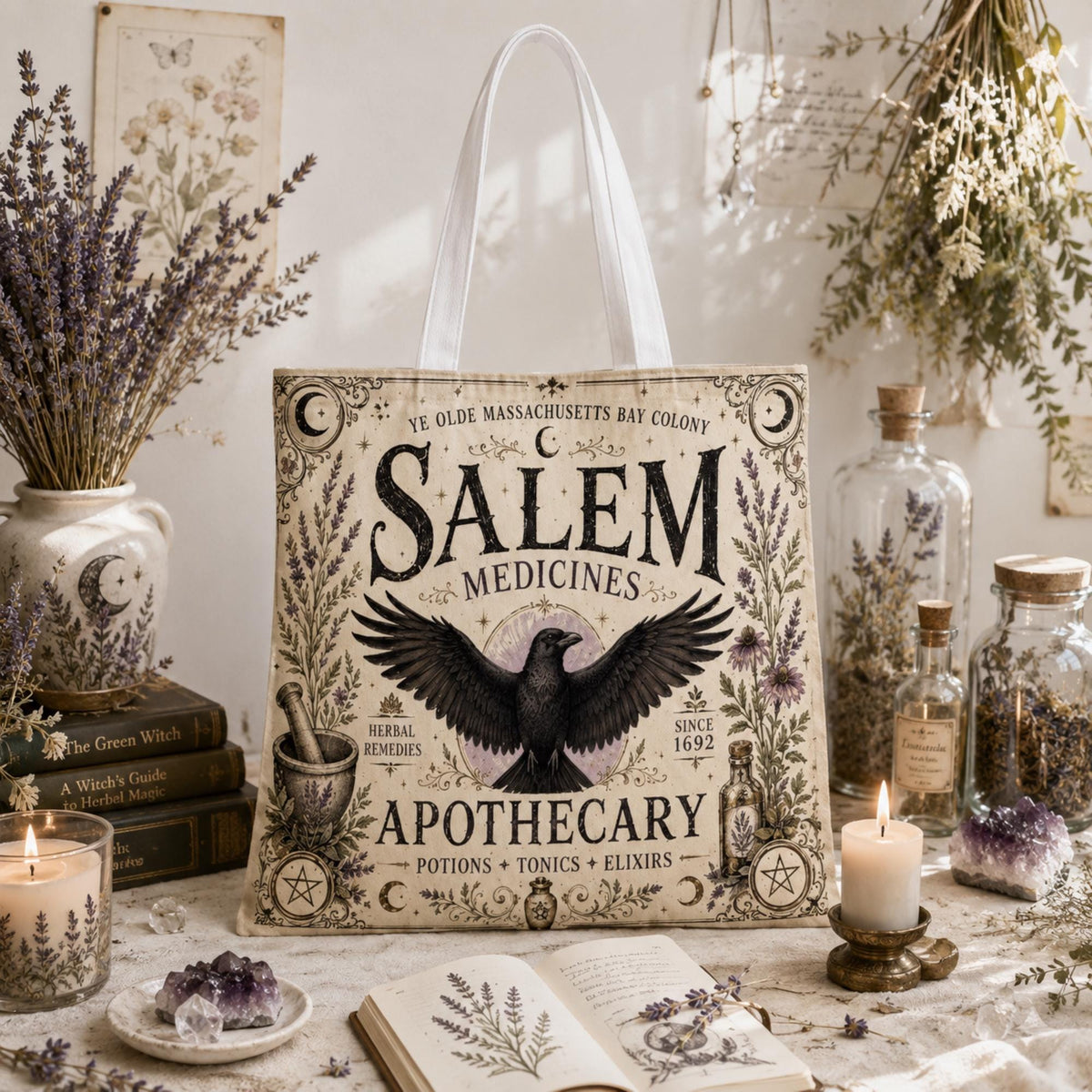 Salem 1692 Witchy Tote