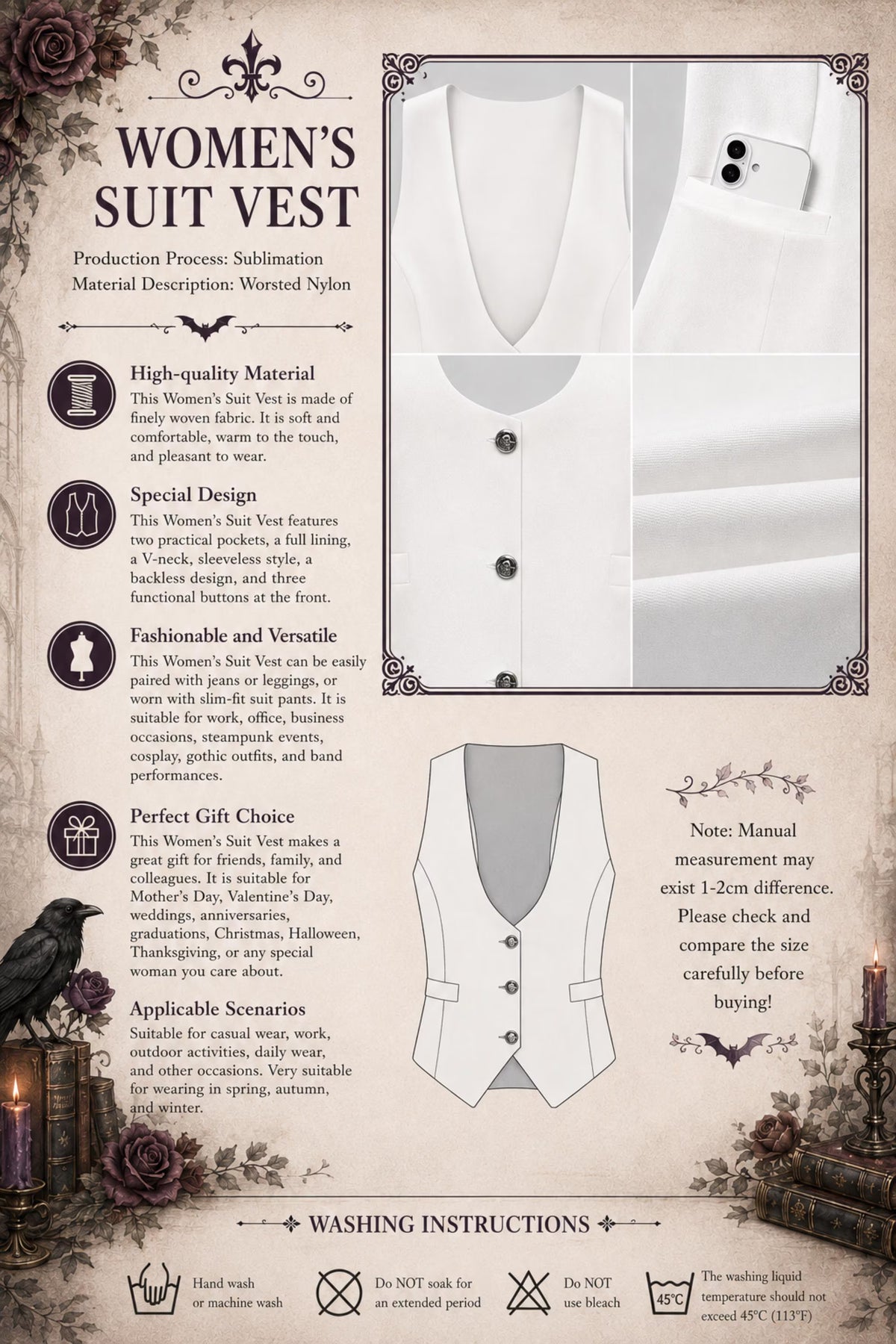 Dark Romance Corporate Goth Design Collection