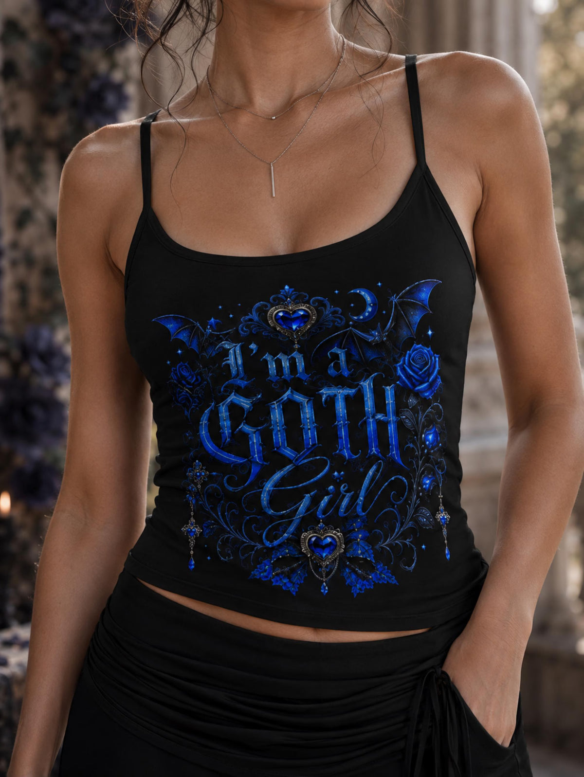 Goth Girl Design Collection Palazzo Pants and Tank!