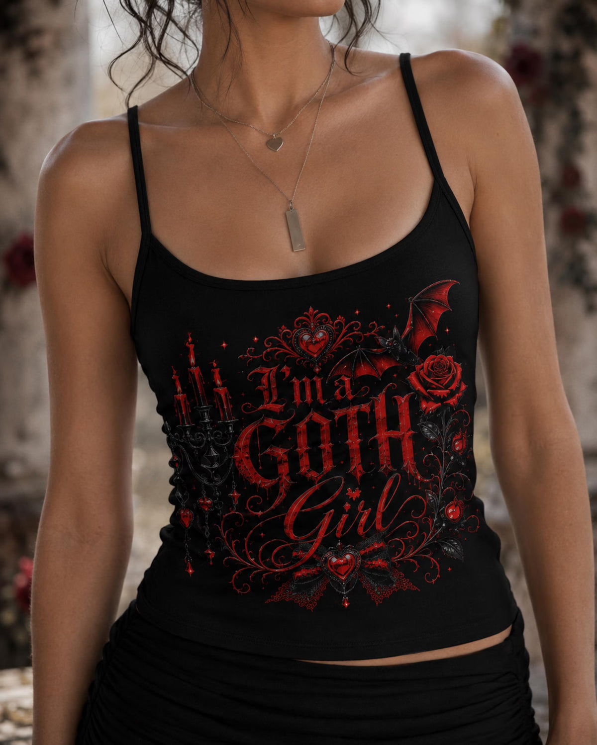 Goth Girl Design Collection Palazzo Pants and Tank!