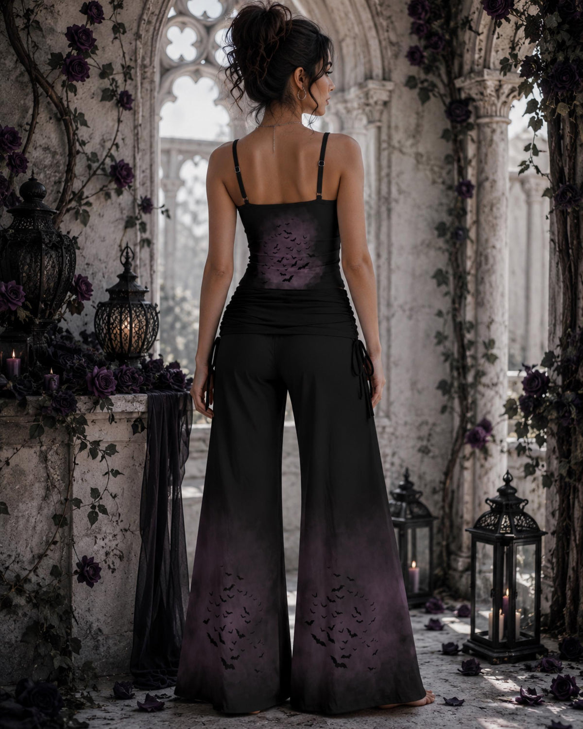 Goth Girl Design Collection Palazzo Pants and Tank!