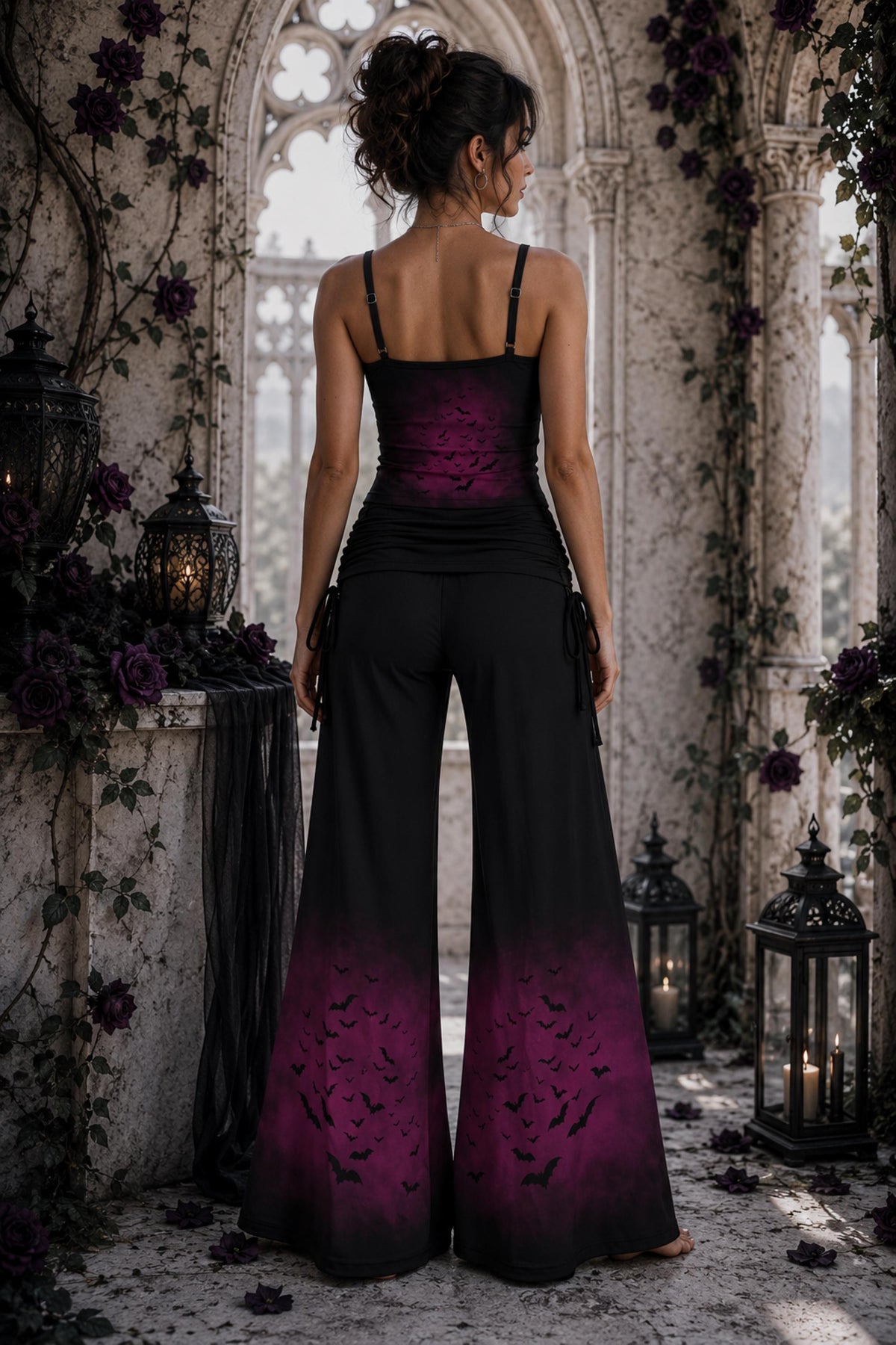 Goth Girl Design Collection Palazzo Pants and Tank!