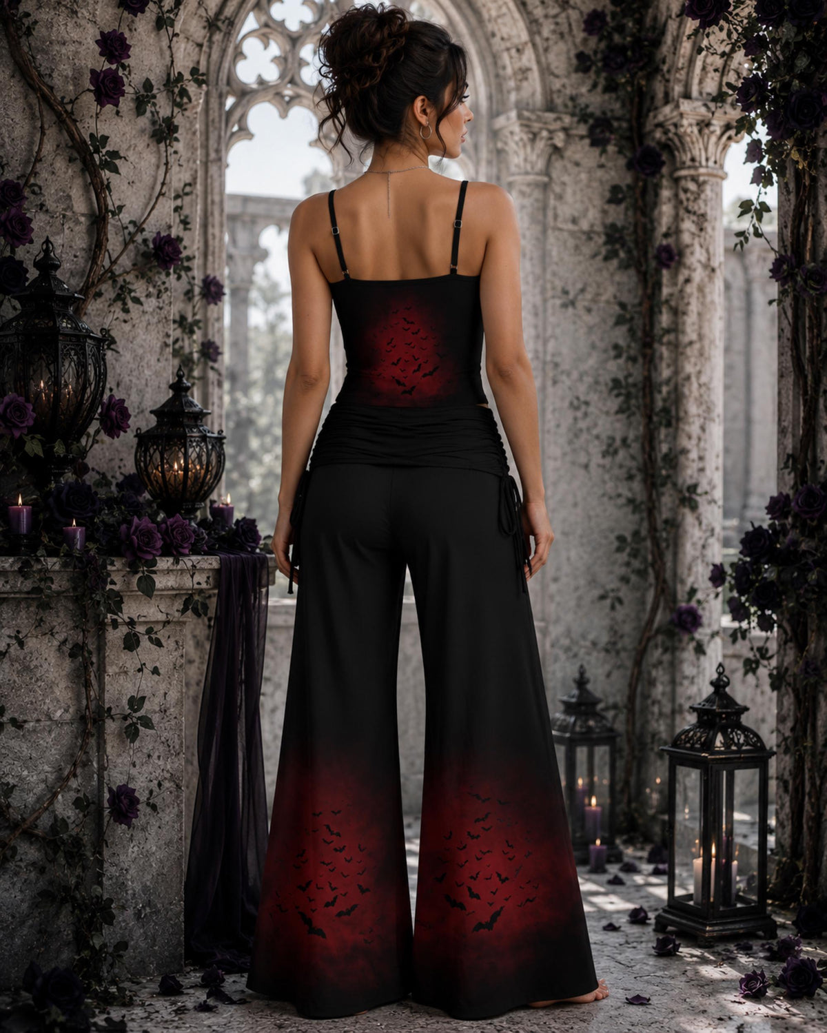 Goth Girl Design Collection Palazzo Pants and Tank!