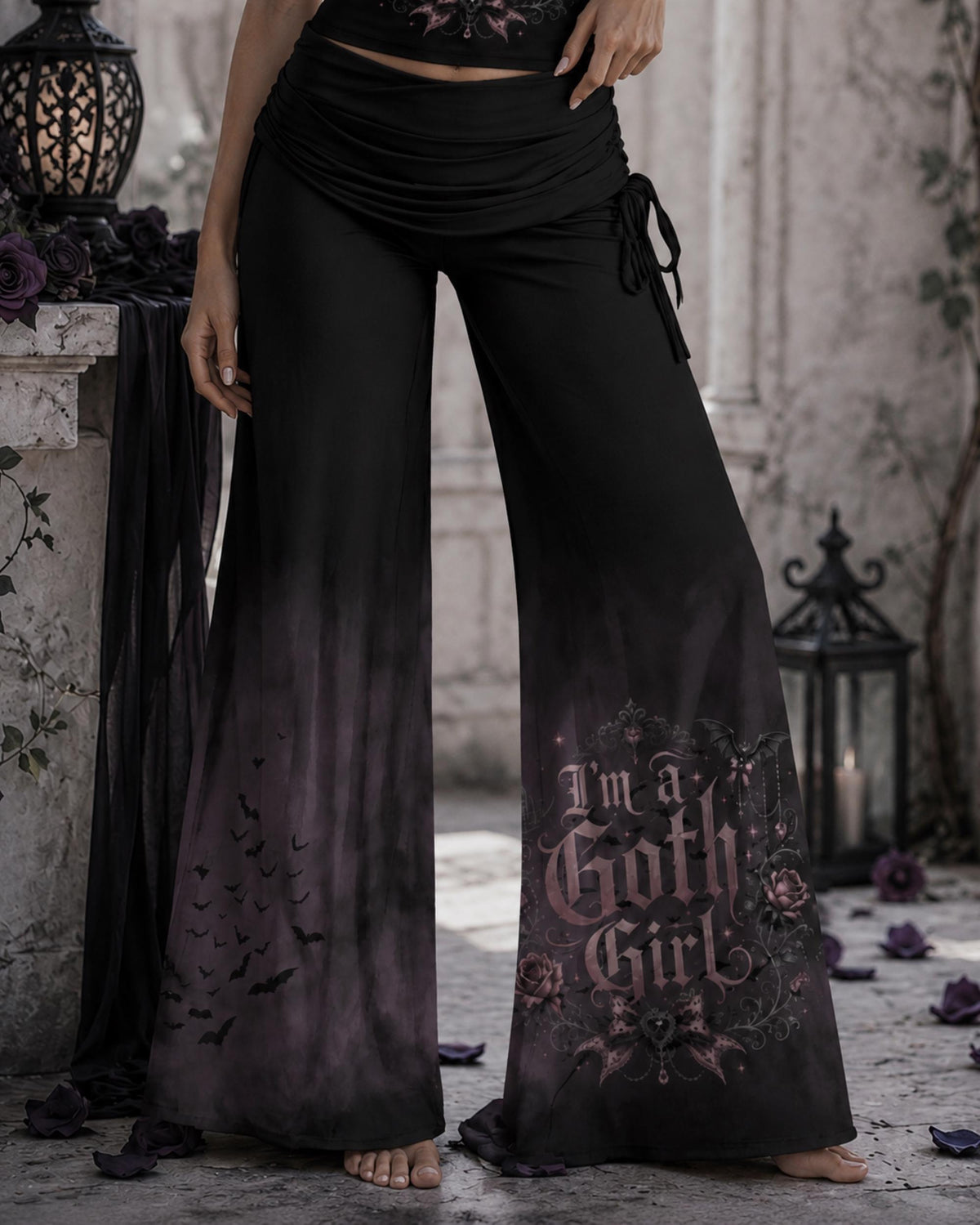Goth Girl Design Collection Palazzo Pants and Tank!