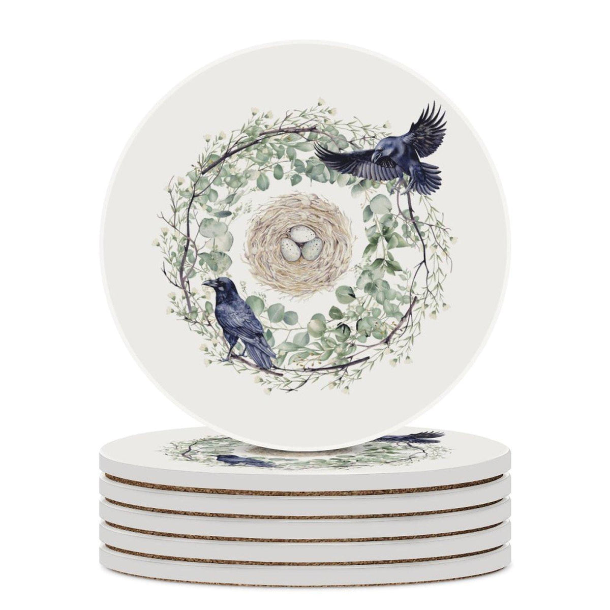 Crows Nest Coaster Set Fall Host Gift