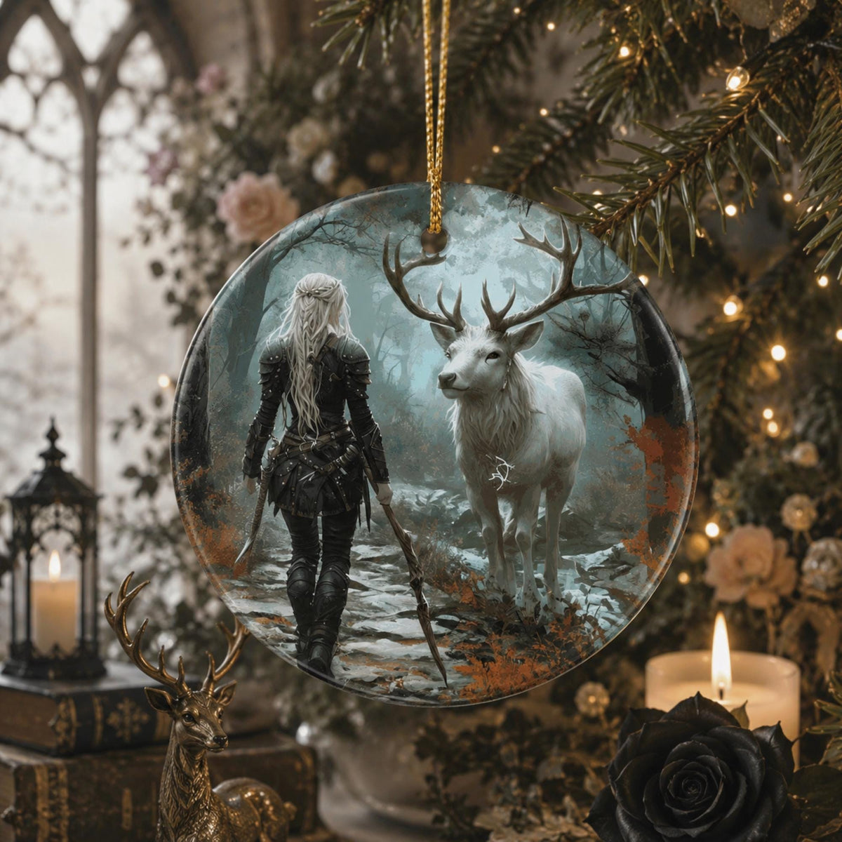 Sarah J Mass Inspired Throne of Glass Ornament Collection
