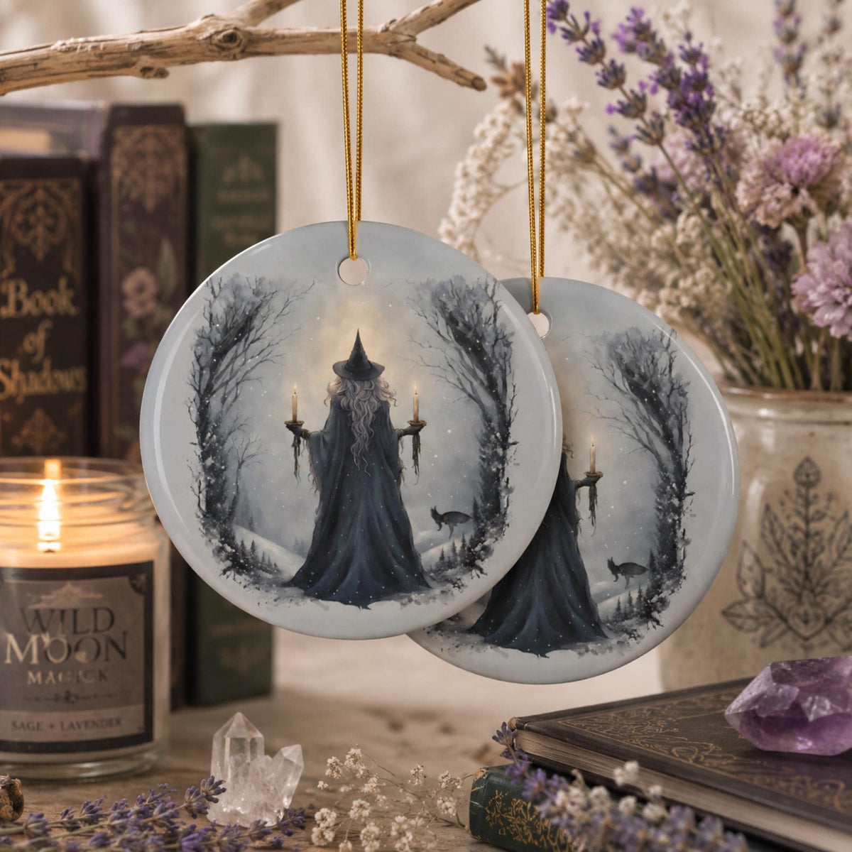 Practical Magic Ornament Winter Solstice Gift