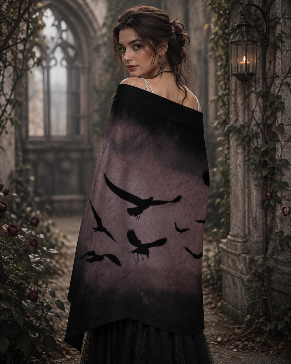 Gothic Business Fashion for Corporate Goth Gift for Coworker Alternative Professional Sophisticated Gift Dark Academia Witchy Style Wrap