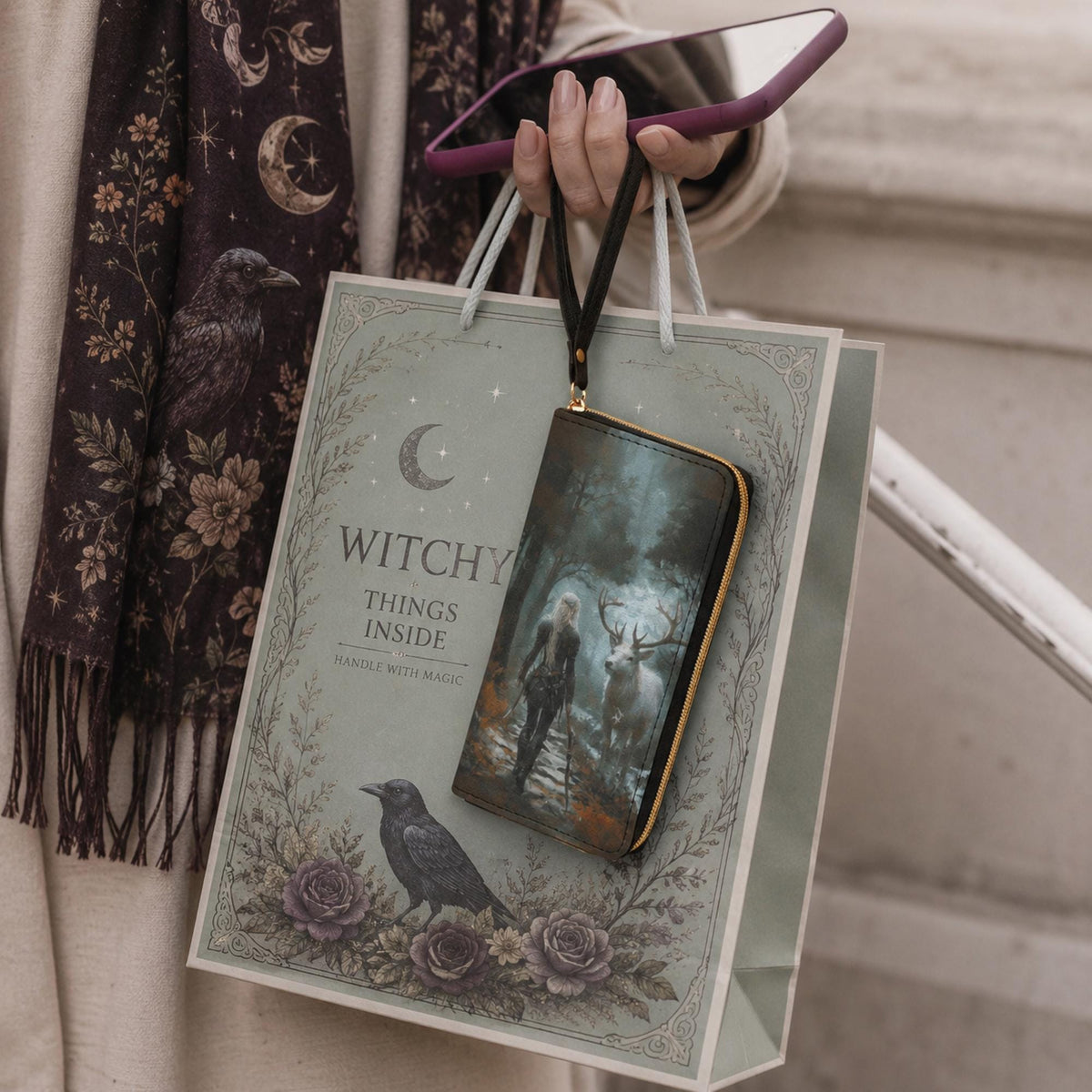 Throne of Glass Fourth Wing Wallet