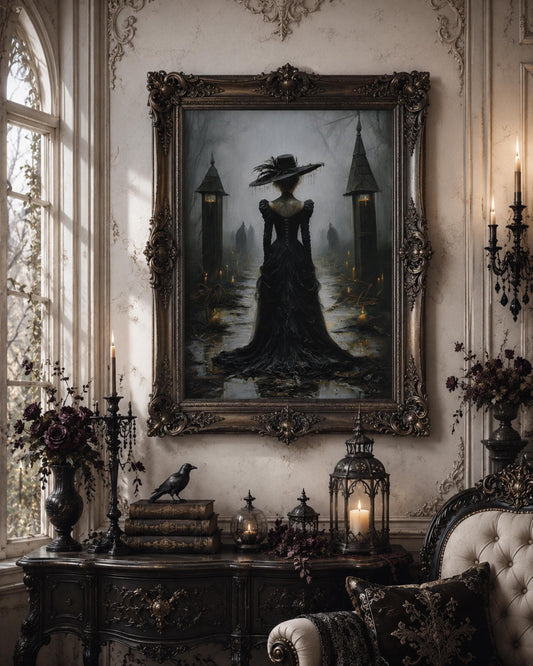 Gothic Wall Holidays Witchcore Aesthetics Design Collection