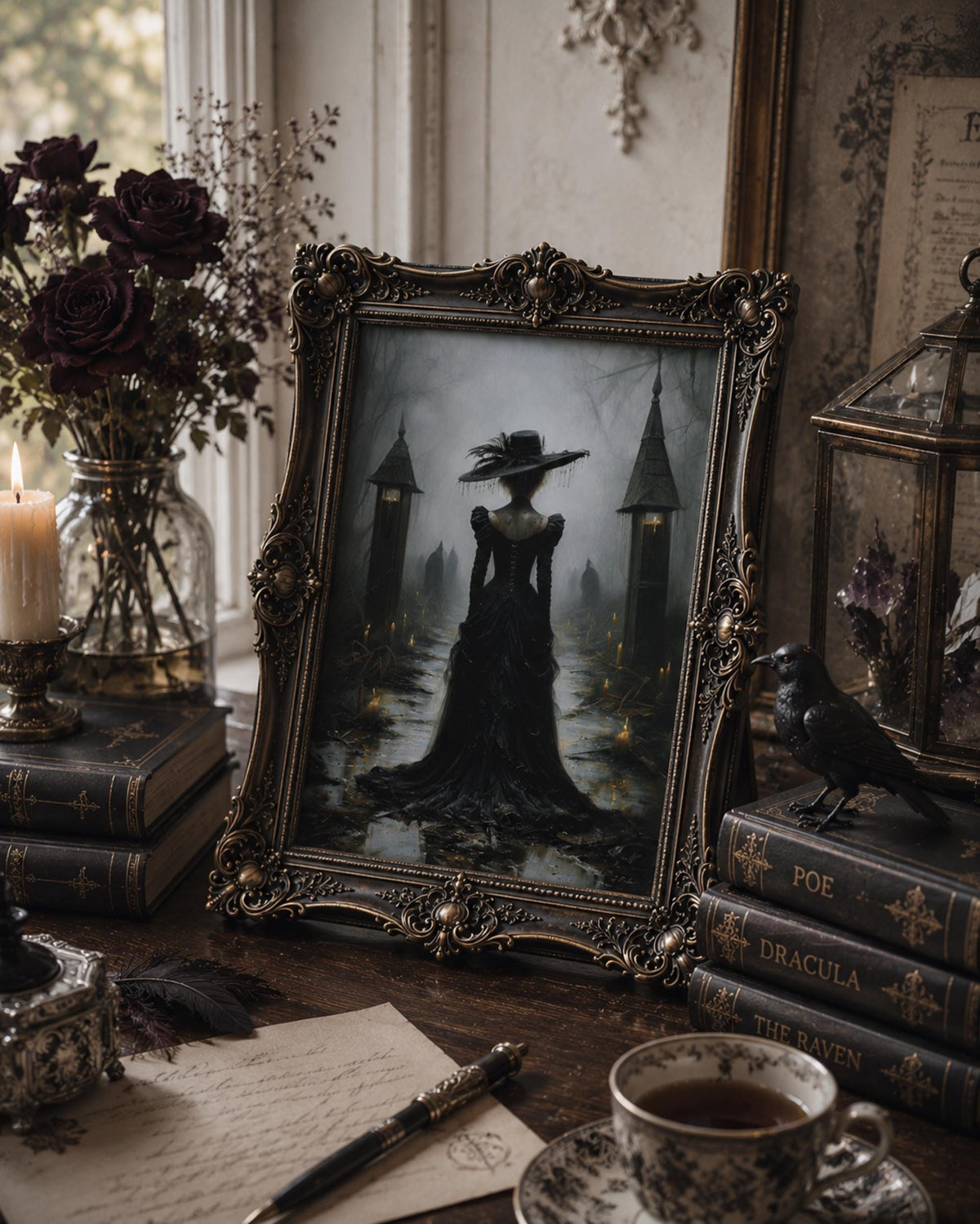 Gothic Wall Holidays Witchcore Aesthetics Design Collection