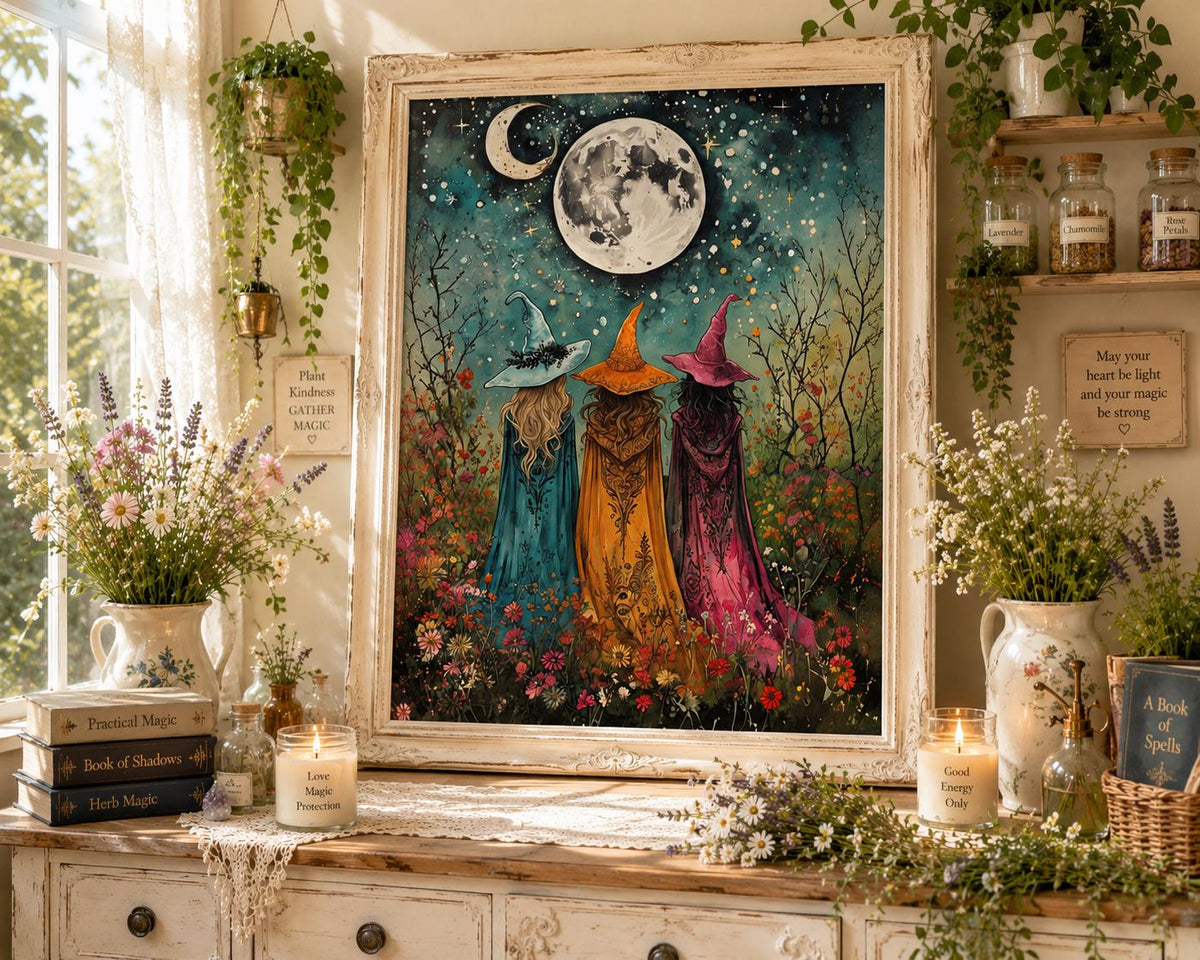 Witchy Home Decor Wall Witch Design Collection