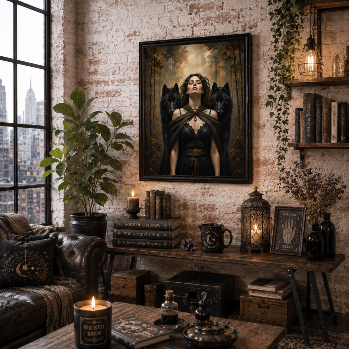 Witchcraft Altar Room Hecate Goddess Design Collection