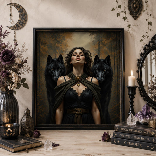 Witchcraft Altar Room Hecate Goddess Design Collection