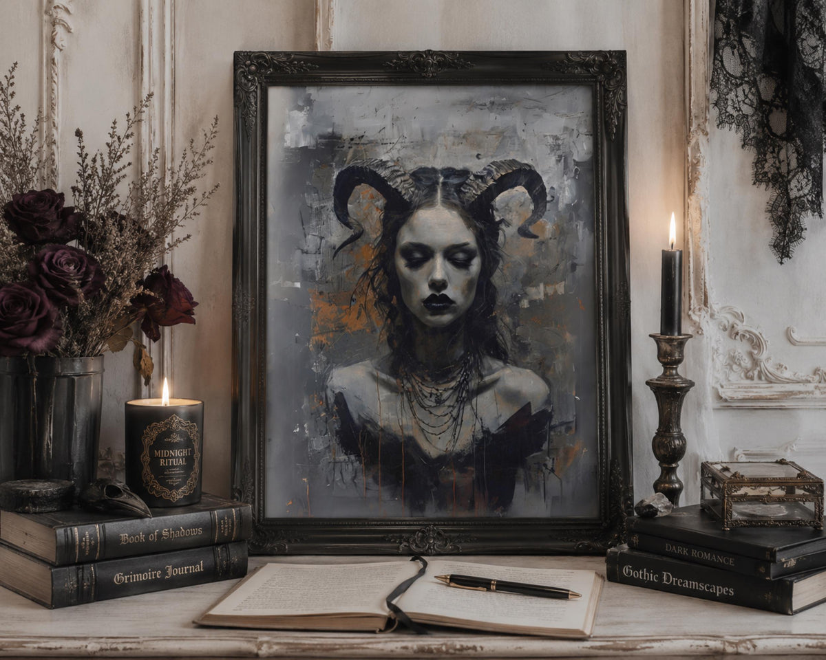 Gothic Goddess Pagan Witch PDF Design Collection
