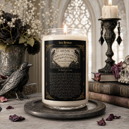 Ouija Board Occult Gift Candle
