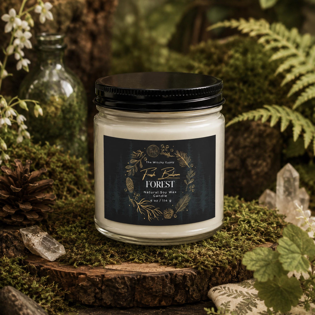 Rustic Home Cabin Decor Fall Host Candle Gift