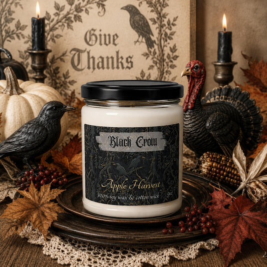 Witch Gift Ideas Gothic Holiday Crow Soy Candle
