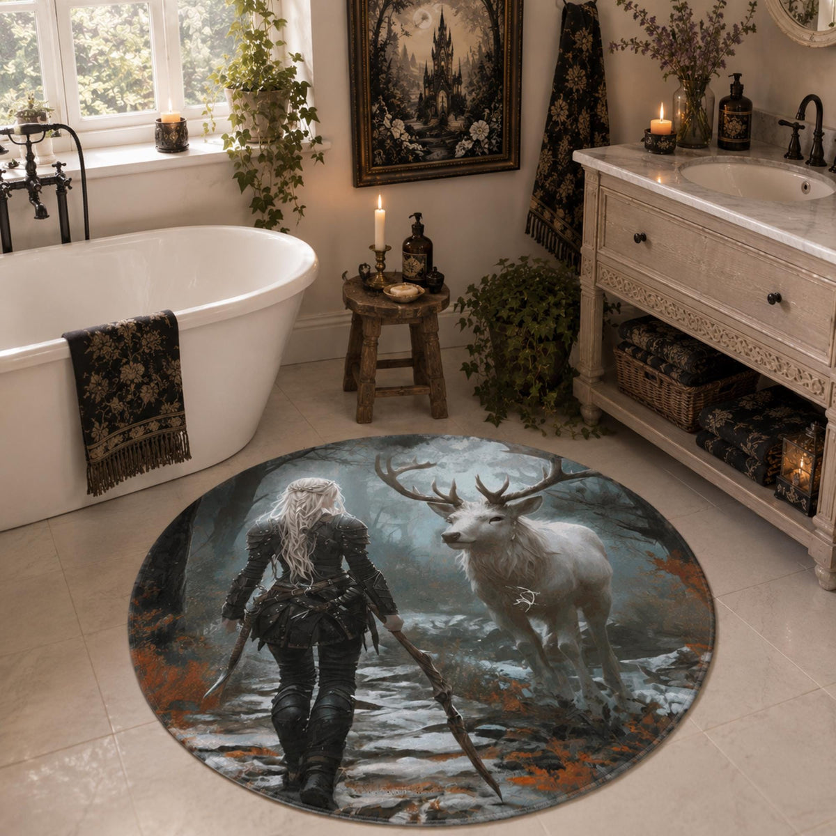 Manon Blackbeak Throne of Glass Gift Idea for Bookish Lover Sarah J. Maas Inspired Coral Velvet Gift for the Holidays TOG Reading Nook Decor