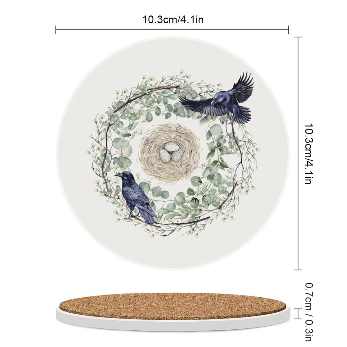 Crows Nest Coaster Set Fall Host Gift