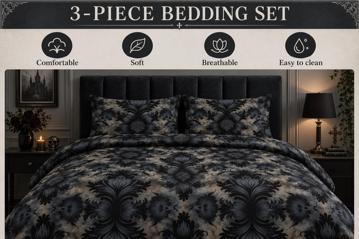 Dark Romance Bedding Gift Idea for Gothic Bestie