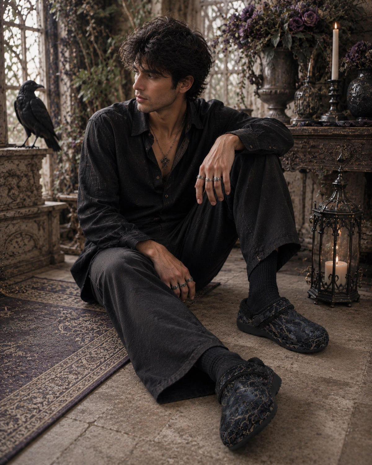 Gothic Crow Couples Design Collection