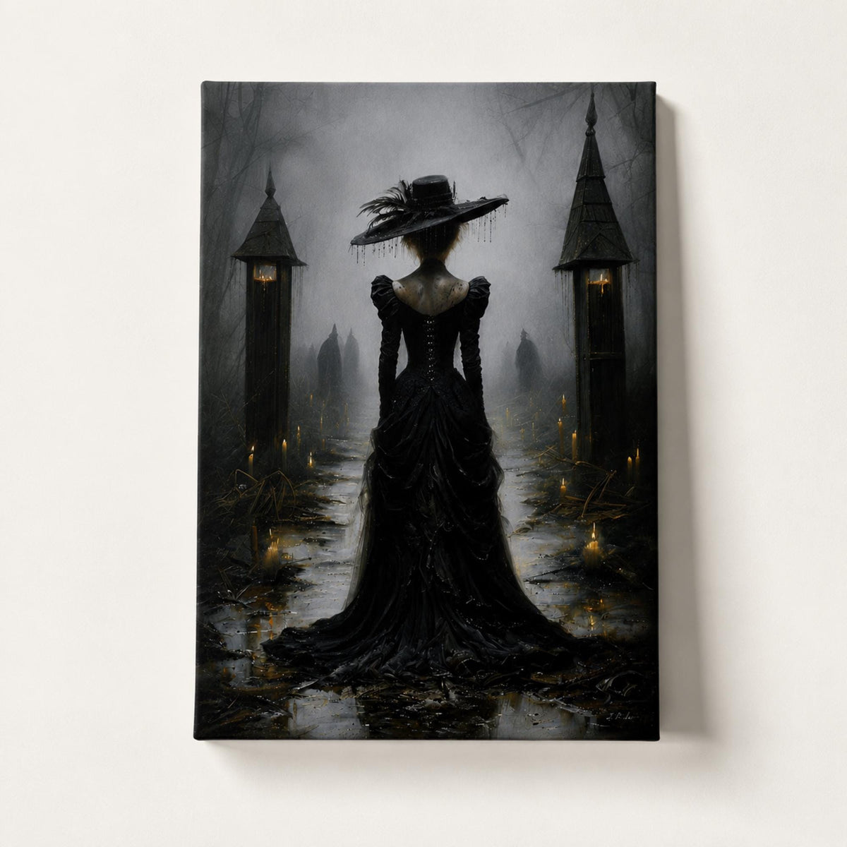 Gothic Wall Holidays Witchcore Aesthetics Design Collection