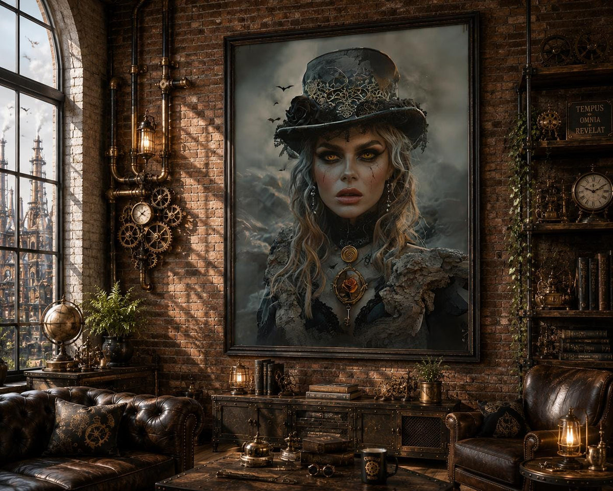 Steampunk Vintage Decor Holidays Witchcore Design Collection