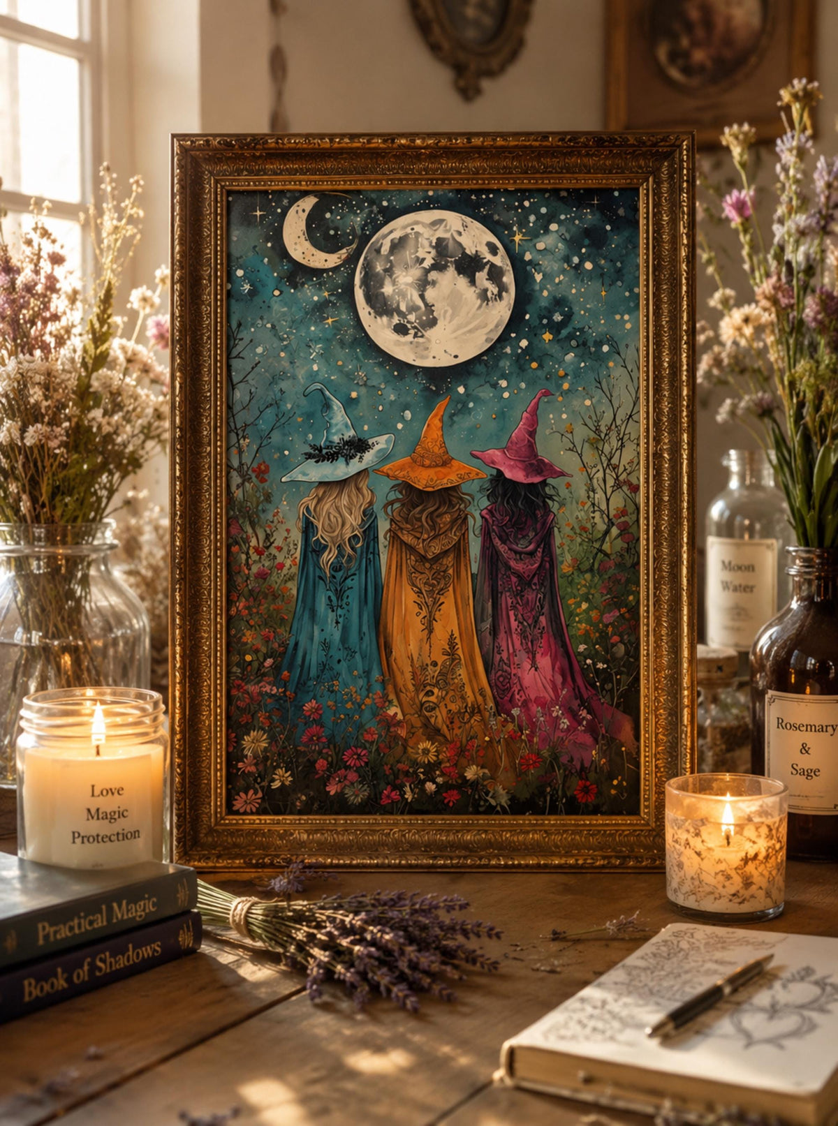 Witchy Home Decor Wall Witch Design Collection