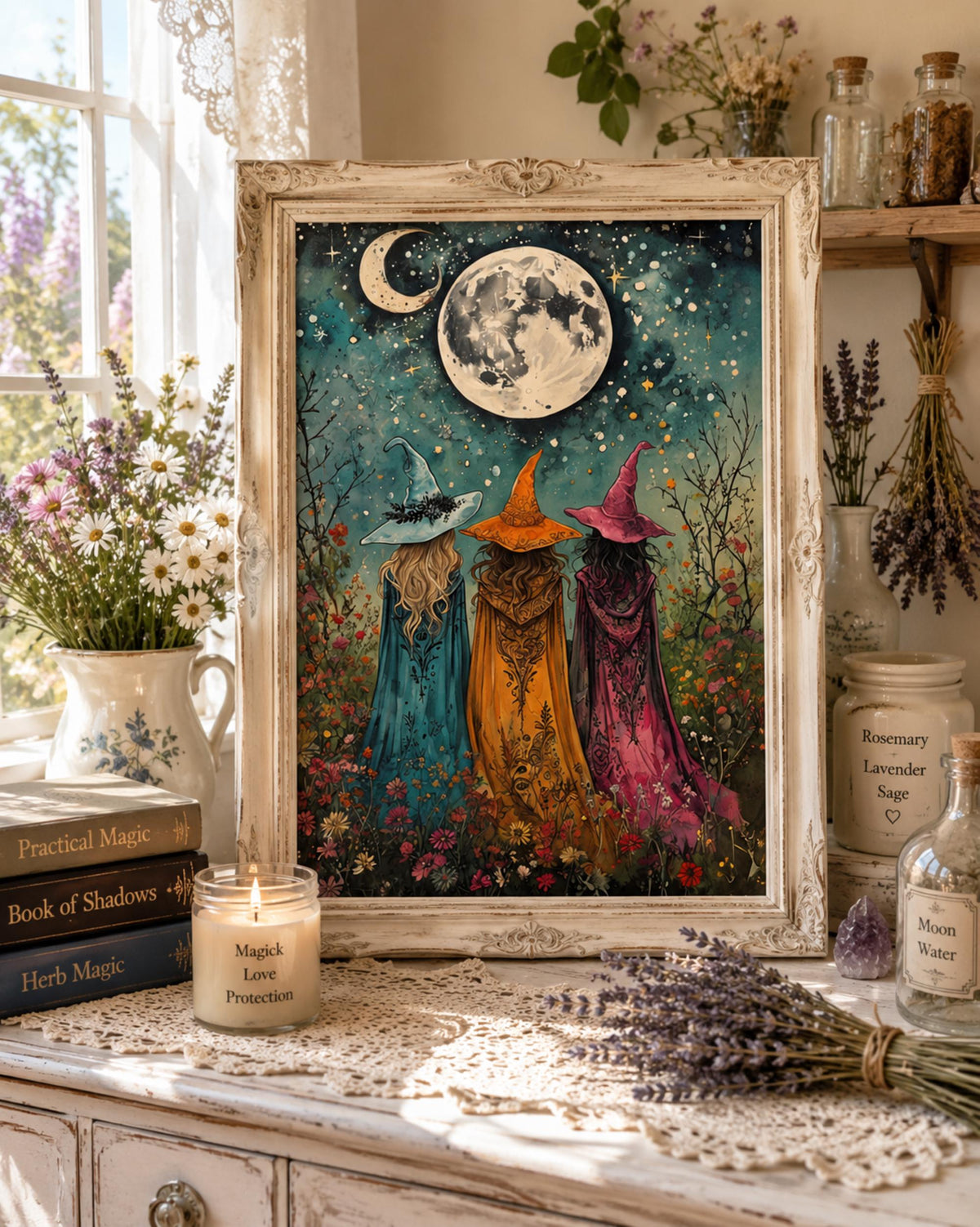 Witchy Home Decor Wall Witch Design Collection