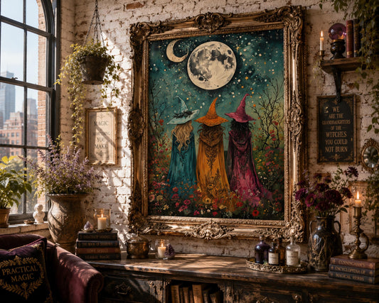 Witchy Home Decor Wall Witch Design Collection