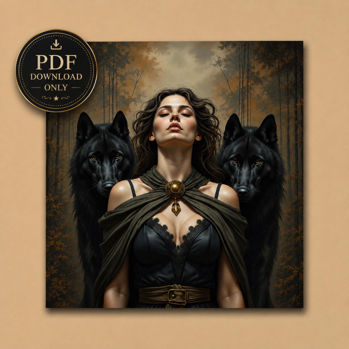 Witchcraft Altar Room Hecate Goddess Design Collection