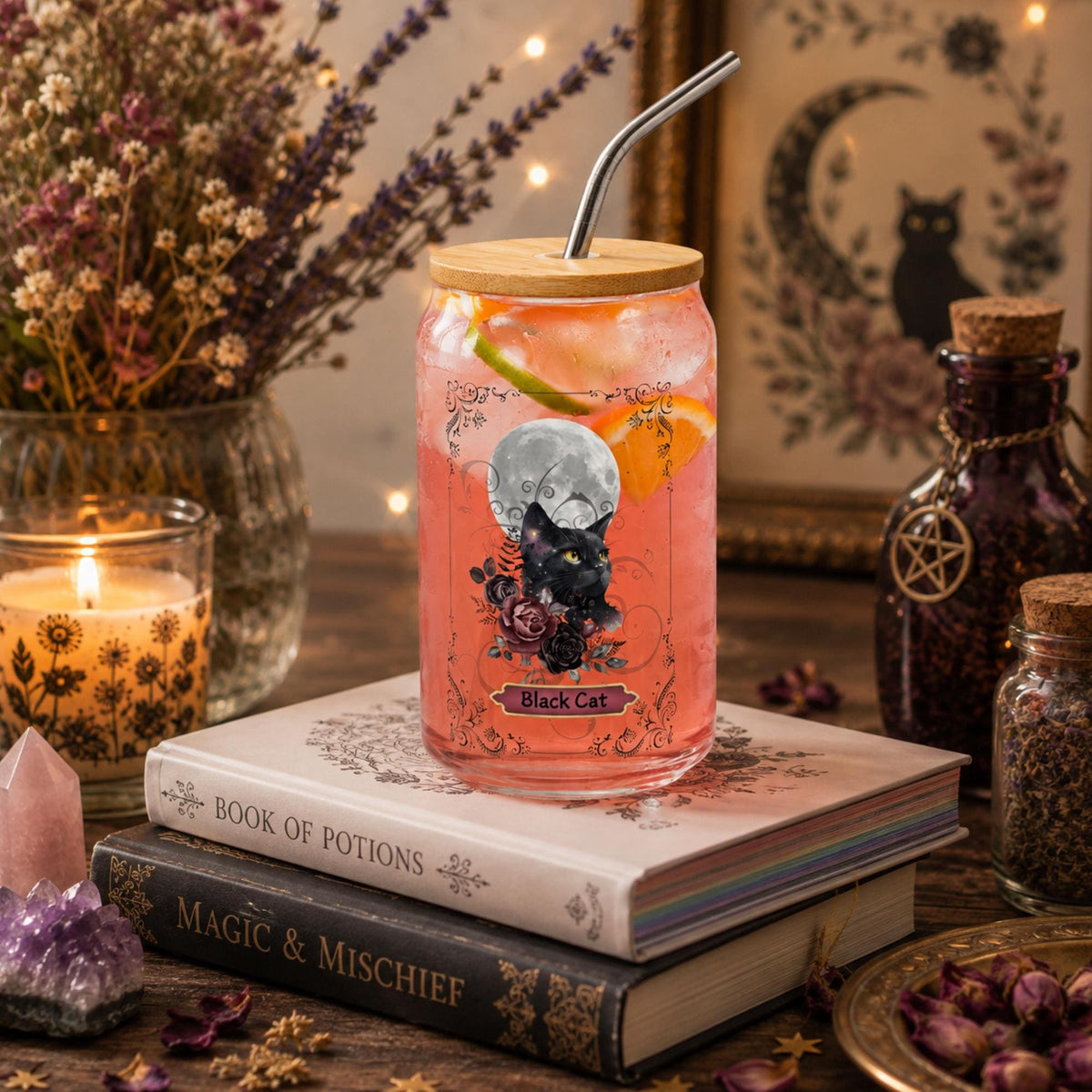 Tarot Familiar Tumbler Holiday Gift