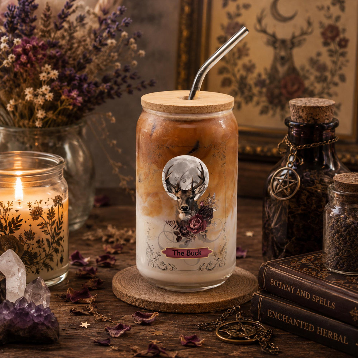 Tarot Familiar Tumbler Holiday Gift