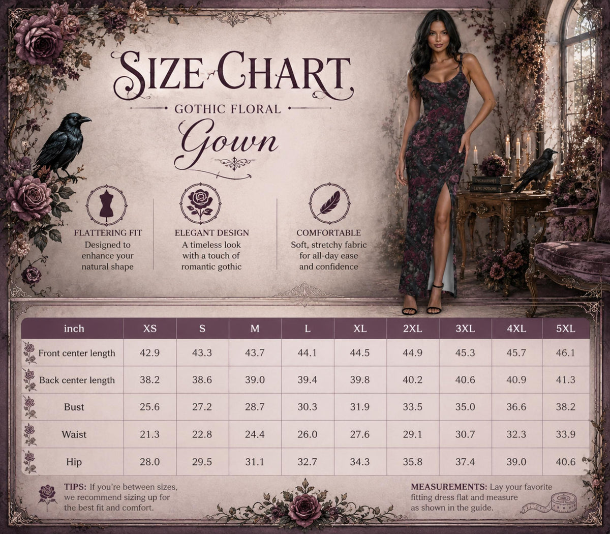 Dark Romance Crow Design Collection