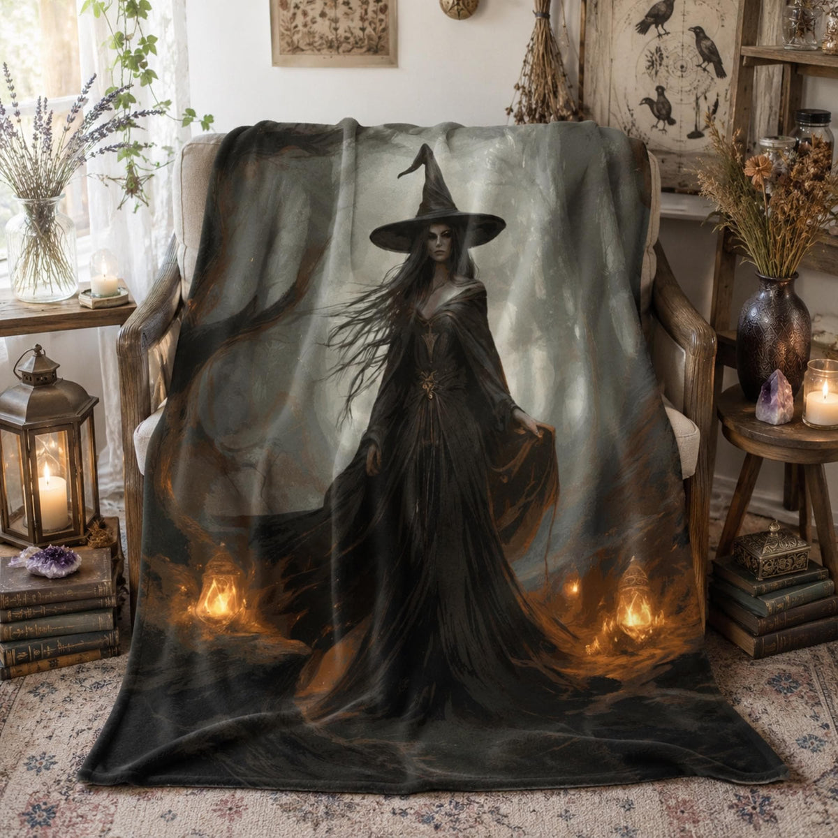 Holidays Witchy Decor Gothic Moon Design Collection