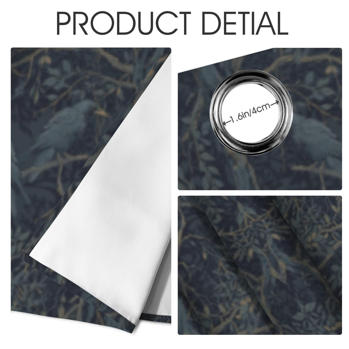 Dark Romance Crow William Morris Design Collection