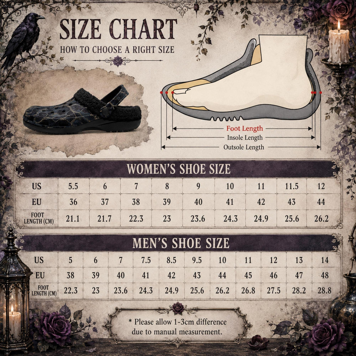 Gothic Crow Couples Design Collection