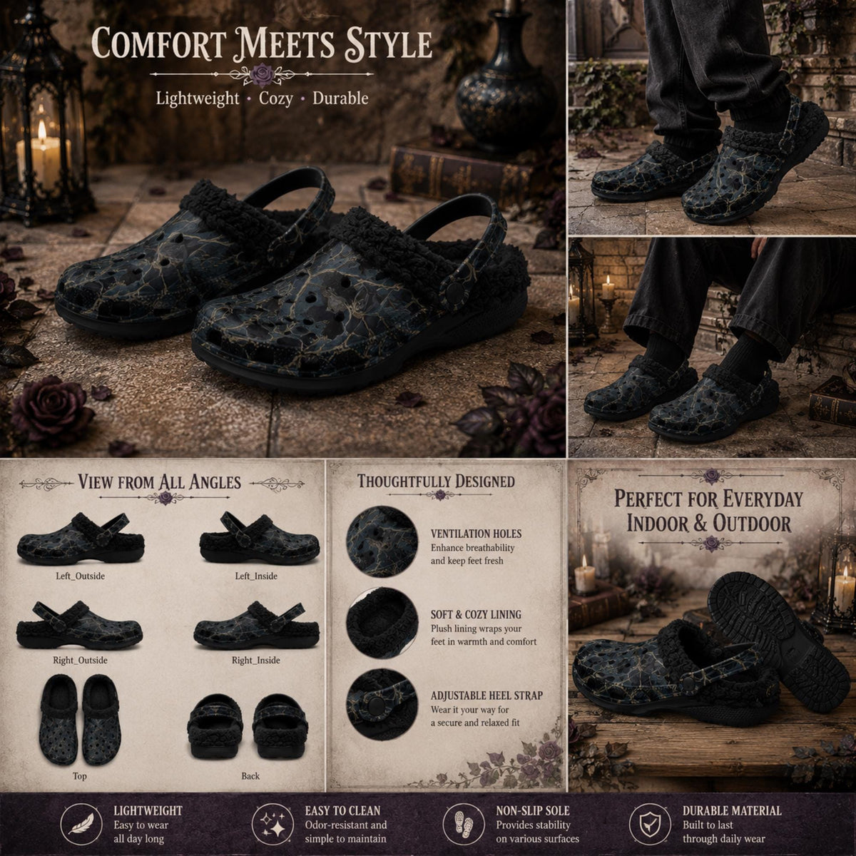 Gothic Crow Couples Design Collection