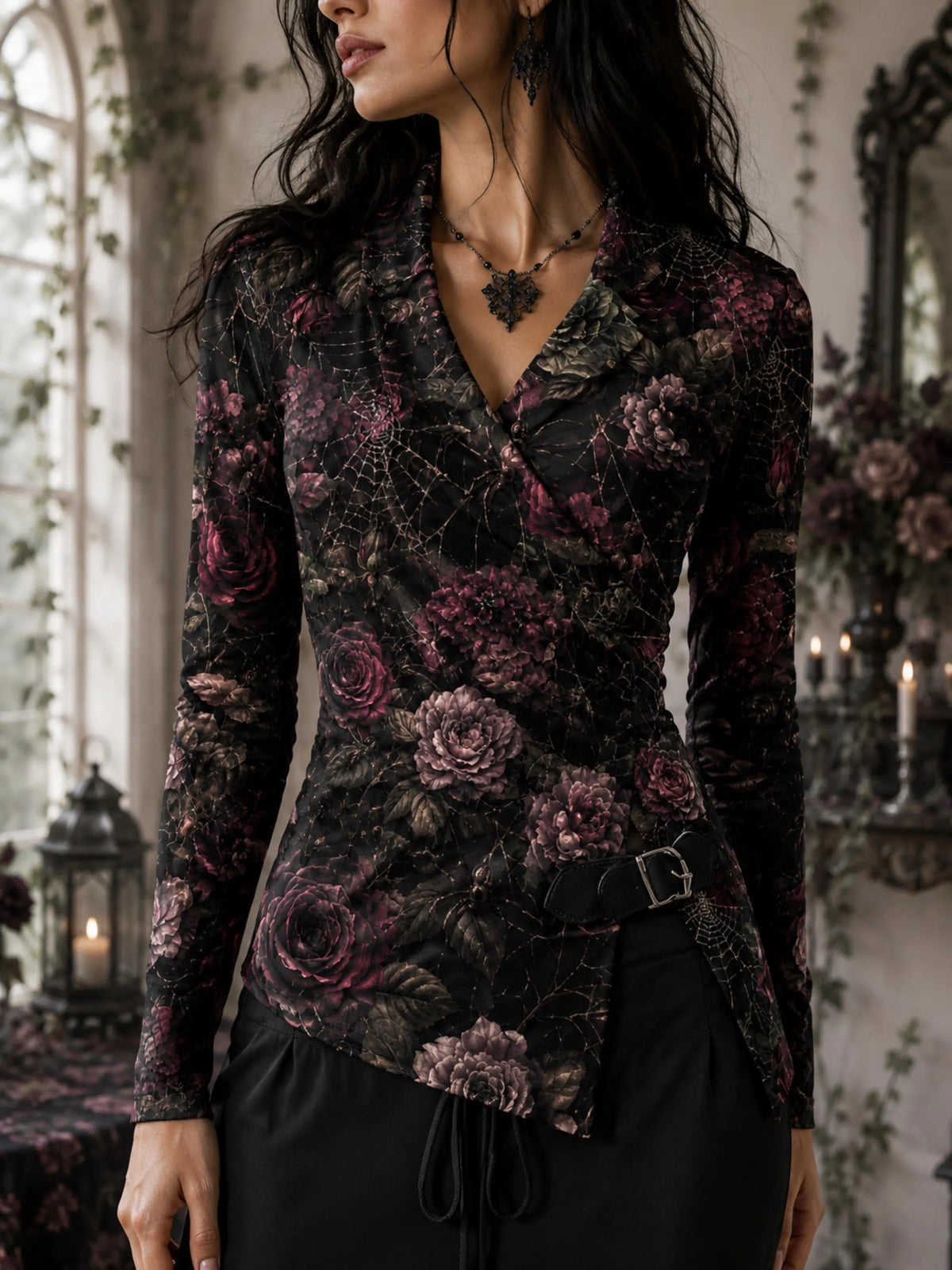 Dark Romance Crow and Roses Design Collection