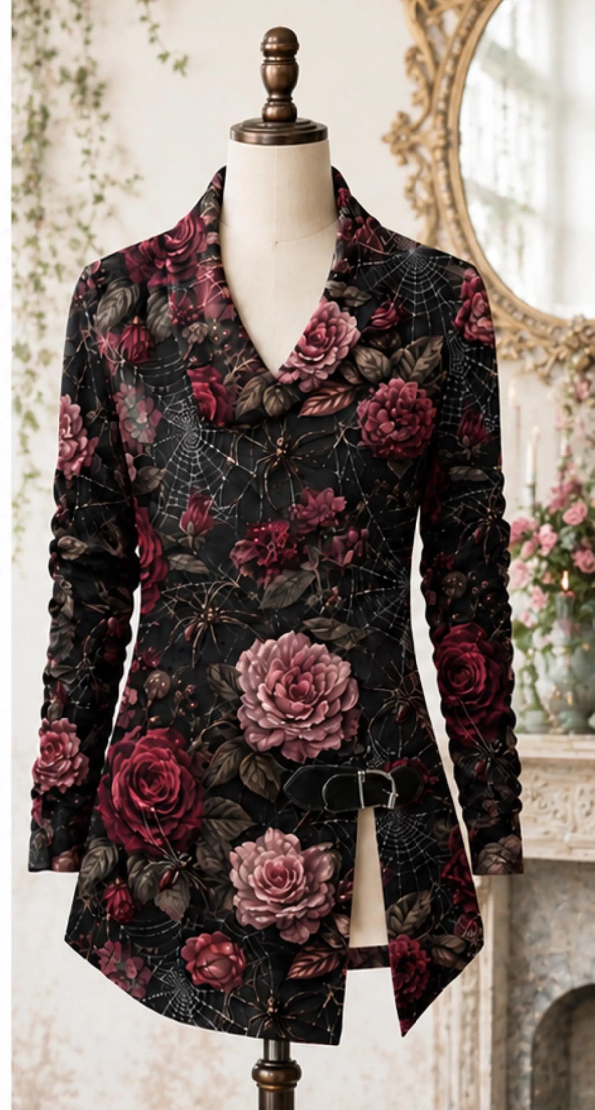Dark Romance Crow and Roses Design Collection