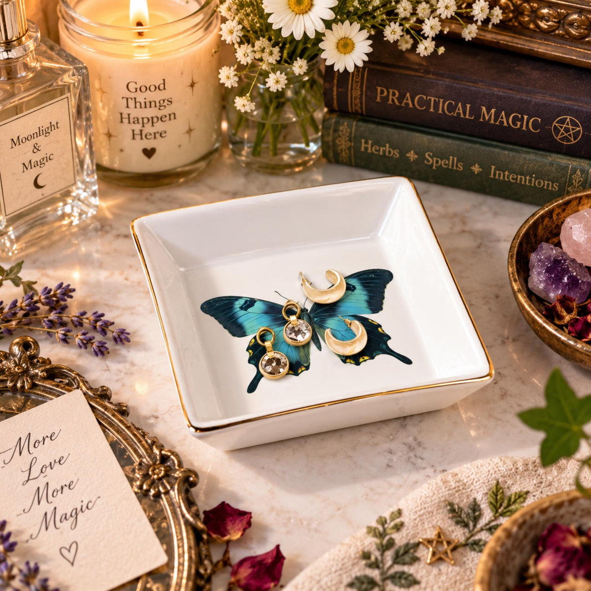 Practical Magic Jewelry Dish