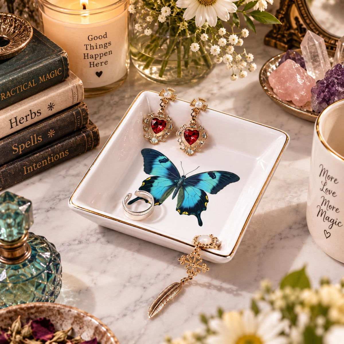 Practical Magic Jewelry Dish