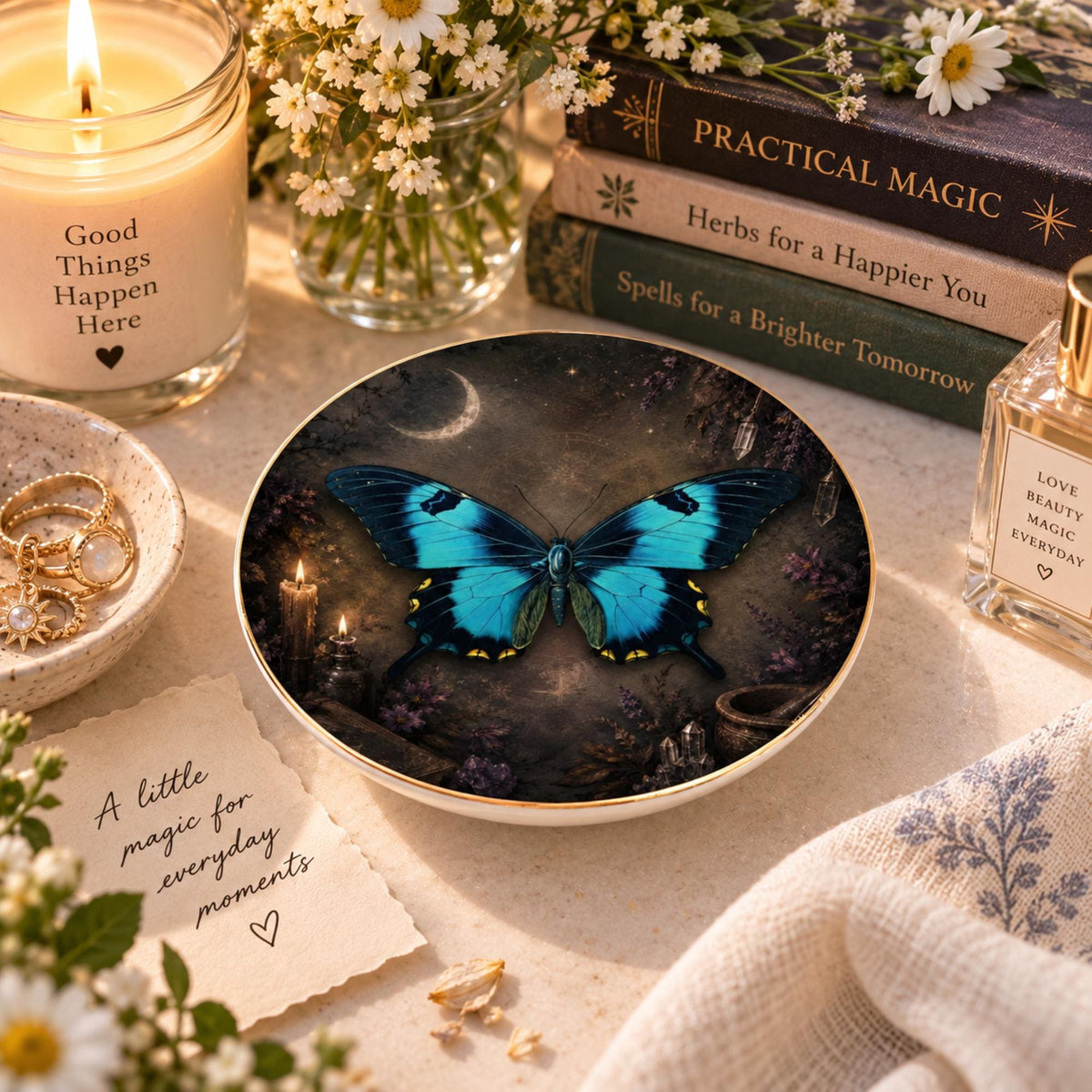 Practical Magic Jewelry Dish
