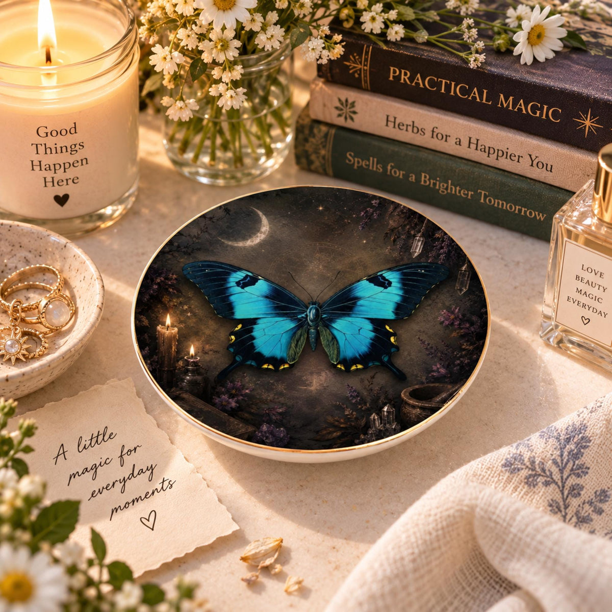 Practical Magic Jewelry Dish