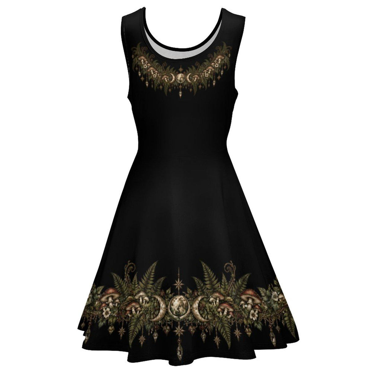 Woodland Mushroom and Moon Dress Collection