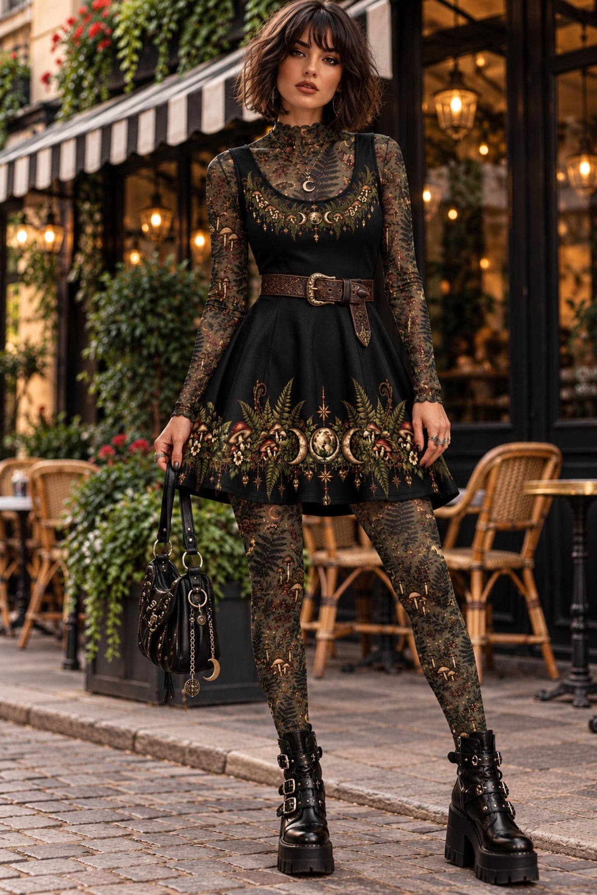 Woodland Mushroom and Moon Dress Collection