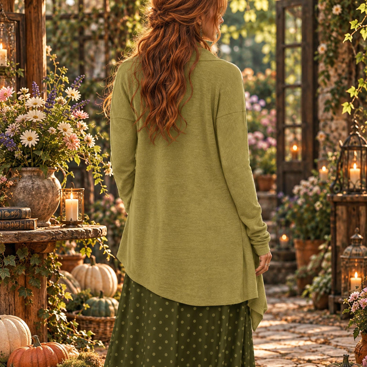 Practical Magic Inspired Garden Green Wardrobe